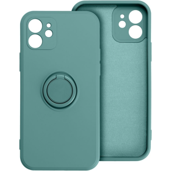 Silikónové puzdro na Xiaomi Redmi 13C/Poco C65 Silicone Ring zelené