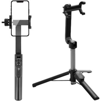 FORCELL F-GRIP S70M selfie stick tripod with bluetooth remote control