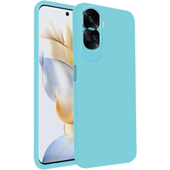 Silikónové puzdro na Honor 90 Lite 5G Candy svetlo-modré