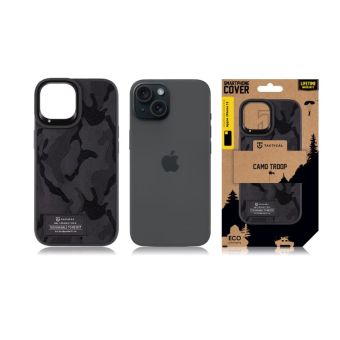 Tactical Camo Troop Apple iPhone 15 Black