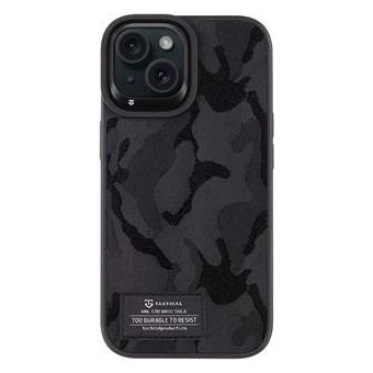 Tactical Camo Troop Apple iPhone 15 Black