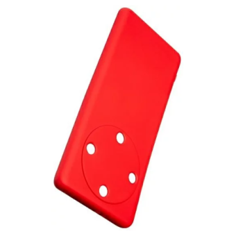 Silikónové puzdro na Honor Magic5 Lite 5G Silicone TPU červené