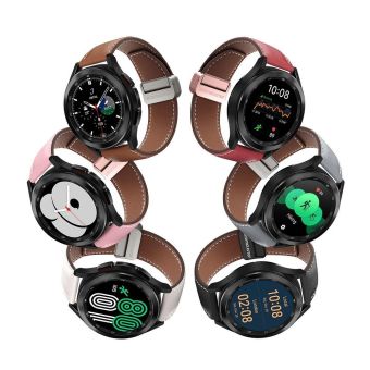 DUX DUCIS YA genuine leather strap Samsung Galaxy Watch/Huawei Watch/Honor Watch (22mm band) brown