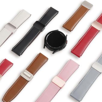 DUX DUCIS YA genuine leather strap Apple Watch 38/40/41mm red