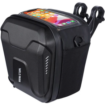 WILDMAN GS9, puzdro na bicykel, 3l, čierne