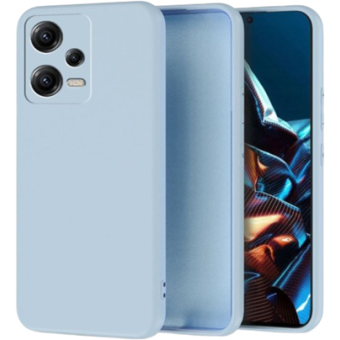Silikónové puzdro na Xiaomi Redmi Note 12 5G/POCO X5 5G Tech-Protect Icon svetlo modré