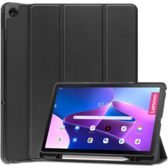 Diárové puzdro na Lenovo Tab M10 Plus 10.6 3rd Gen Tech-Protect Sc Pen čierne