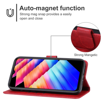 Diárové puzdro na Infinix Hot 30i Leather Book modré