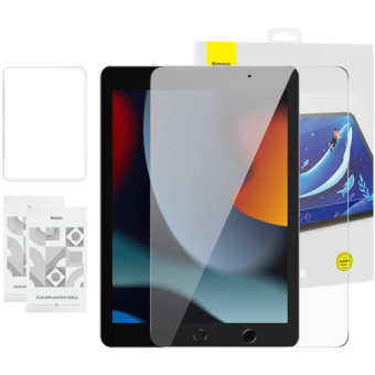 Tvrdené sklo na Apple iPad 10.2 2019/2020/2021 (7, 8, 9 gen)/iPad Air 10.5 2019 (3 gen) Baseus Crystal 0.3mm (2ks)