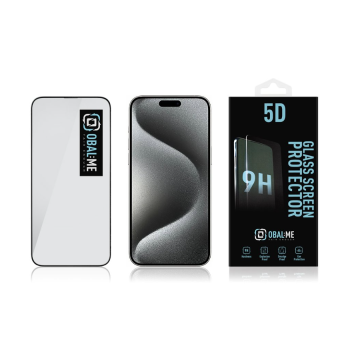 Tvrdené sklo na Samsung Galaxy S23 FE 5G S711 OBAL:ME 5D celotvárové čierne