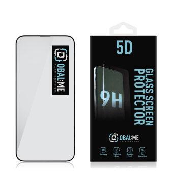 Tvrdené sklo na Apple iPhone 15 Pro Max OBAL:ME 5D celotvárové čierne