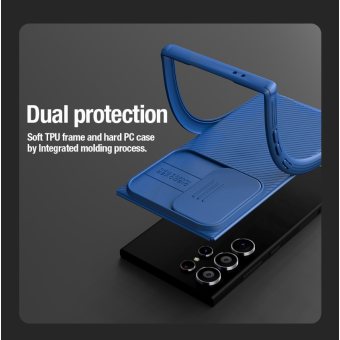 Odolné puzdro na Samsung Galaxy S24 Ultra 5G S928 Nillkin CamShield Pro Magnetic čierne