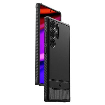 Odolné puzdro na Samsung Galaxy S24 Ultra 5G S928 Spigen Rugged Armor Matte Black