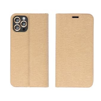 Diárové puzdro na Xiaomi Redmi Note 13 Pro 5G/Poco X6 5G LUNA Gold zlaté