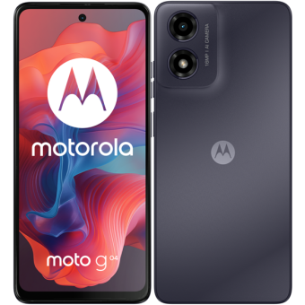Motorola Moto G04, 4/64 GB, Dual SIM, Concord Black - SK distribúcia