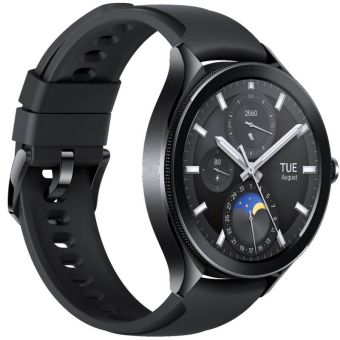 Xiaomi Watch 2 Pro 4G LTE Black Case with Black FluororubberStrap