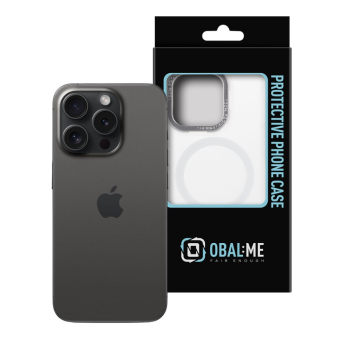 Plastové puzdro na Apple iPhone 15 Pro Max OBAL:ME Misty Keeper White