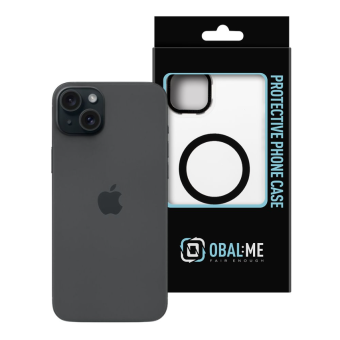 Plastové puzdro na Apple iPhone 15 OBAL:ME Misty Keeper Black
