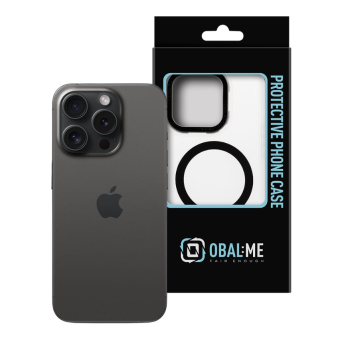 Plastové puzdro na Apple iPhone 15 Pro OBAL:ME Misty Keeper Black