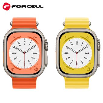 Náhradný remienok na Apple Watch 38/40/41 mm Forcell F-Design FA12 orange
