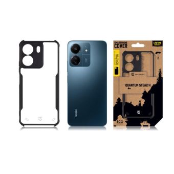 Tactical Quantum Stealth Xiaomi Redmi 13C/Poco C65 Clear/Black