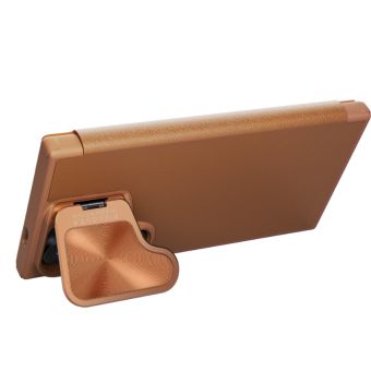 Nillkin Qin Book Prop Samsung Galaxy S24+ 5G S926 Brown