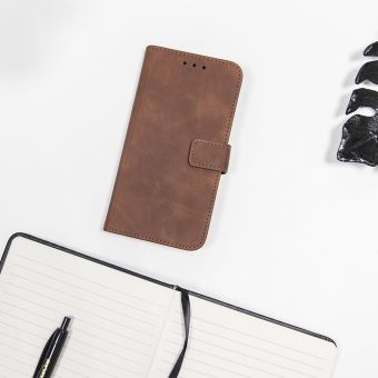 Smart Velvet case Xiaomi Redmi Note 13 5G brown