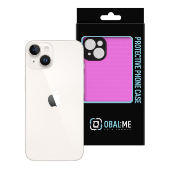 Plastové puzdro na Apple iPhone 13 OBAL:ME NetShield fialové