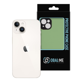 Plastové puzdro na Apple iPhone 13 OBAL:ME NetShield zelené