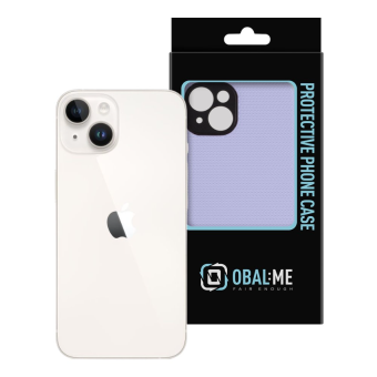 Plastové puzdro na Apple iPhone 13 OBAL:ME NetShield svetlo fialové