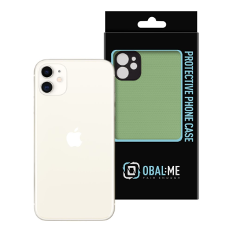 Plastové puzdro na Apple iPhone 11 OBAL:ME NetShield zelené