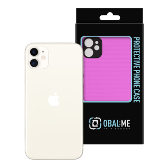 Plastové puzdro na Apple iPhone 12 OBAL:ME NetShield fialové