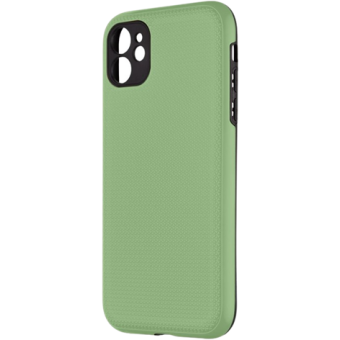 Plastové puzdro na Apple iPhone 12 OBAL:ME NetShield zelené