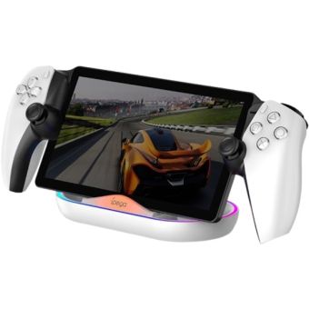 iPega P5P02 Charger Dock s RGB pre Playstation Portal Remote Player White