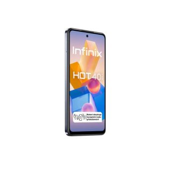 Infinix Hot 40i, 4/128 GB, Dual SIM, Starlit Black - SK distribúcia