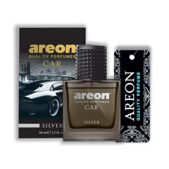 Autoparfém Areon Car Perfume – vôňa Silver, 50 ml