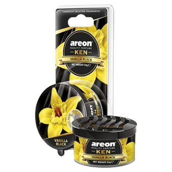 Areon Ken AKB16 Vanilla Black 35g, osviežovač vzduchu