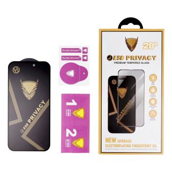 OG Premium Privacy Glass Xiaomi Redmi 13/12  black