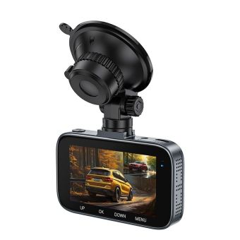 HOCO Driving DV6, kamera do auta predná a zadná, iron gray