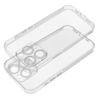 Silikónové puzdro na Xiaomi Redmi 13C/Poco C65 Clear Grid 1.5mm transparentné