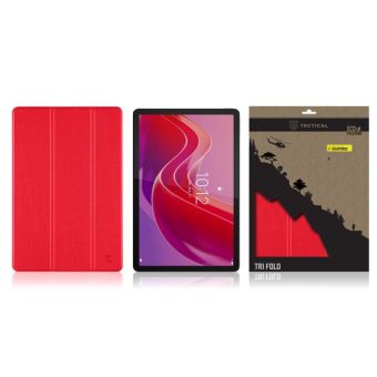 Tactical Book Tri Fold Lenovo Tab M11/M11 LTE (TB-330FU/TB-330XU) Red