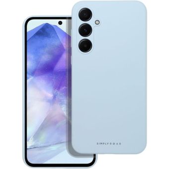 Roar Cloud-Skin Case Samsung Galaxy A55 5G A556 Light Blue