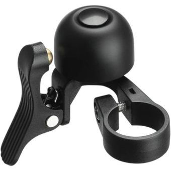 Rockbros 34210007002, zvonček na bicykel na pravú stranu, čierny