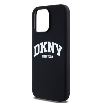 DKNY Liquid Silicone Arch Logo MagSafe Apple iPhone 12/12 Pro DKHMP12MSNYACH Black