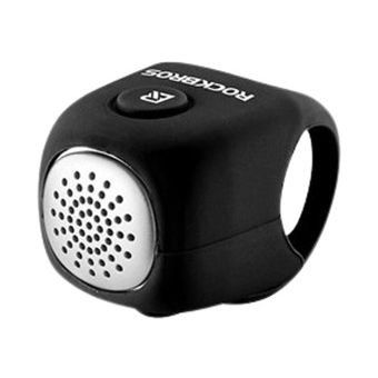 Rockbros CB1709BK, elektronický zvonček na bicykel, čierny
