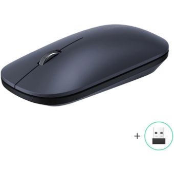 Ugreen MU001, laserová bezdrôtová myš, Wi-Fi 2.4 GHz, čierna