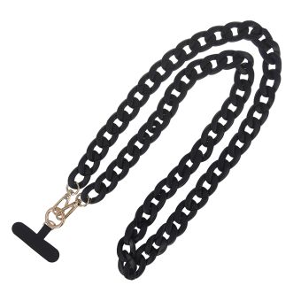 Phone Chain Long matte black