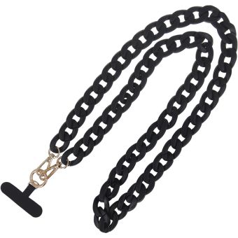 Phone Chain Long matte black
