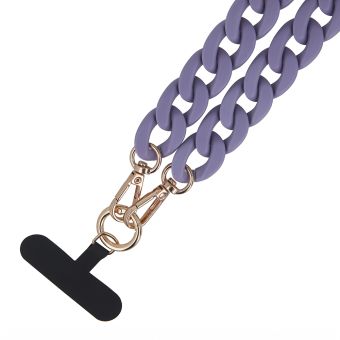 Phone Chain Long matte purple
