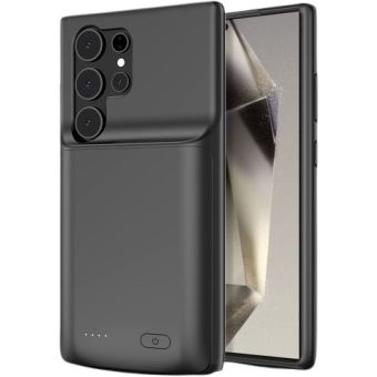 Puzdro s integrovanou batériou na Samsung Galaxy S24 Ultra 5G S928 Tech-Protect Powercase 5000mAh čierne